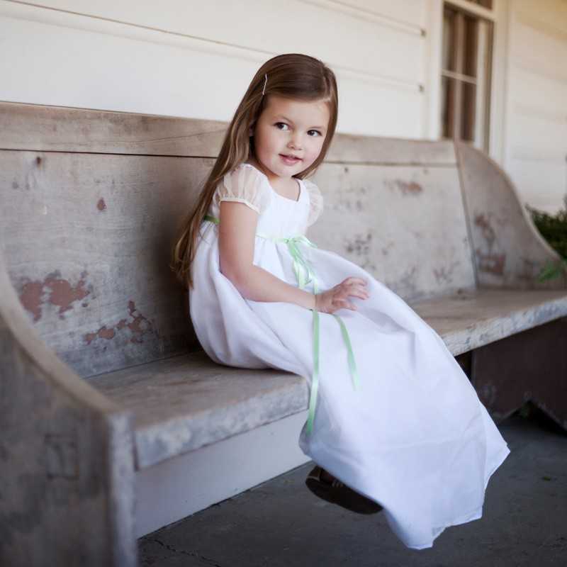 Diane designer girl's dress by Little Eglantine