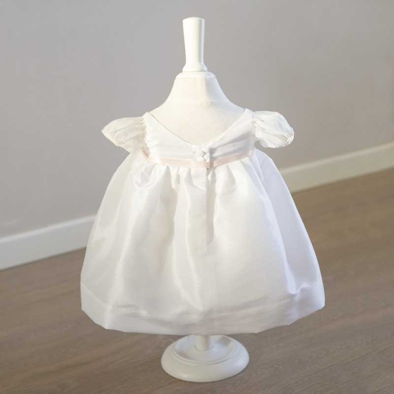 Suzie silk organza girl baby dress designer Little Eglantine