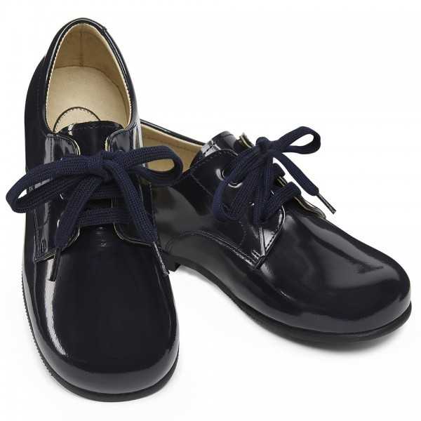 Smart Thibault lace-up Boy shoes for weddings, church, birthdays Christmas parties little eglantine