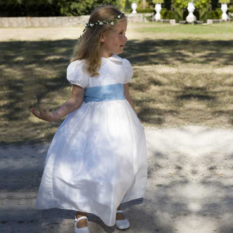 Peter Pan Collar Flower Girl Dress