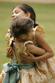 flower girls dancing little eglantine