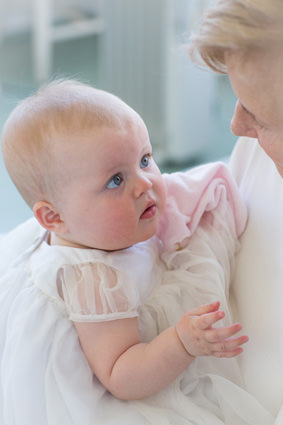 Christening dress by Little Eglantine