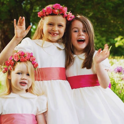 Designer flower girl dresses Little Eglantine